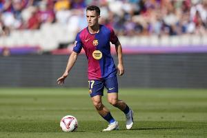 海星直播-记者：卡萨多随巴萨前往马德里，为队友助威