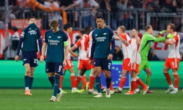 【数说】阿森纳难敌苦主拜仁 “后程反攻”约等于零