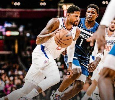 海星体育APP-高情商发言！乔治：小卡是快艇头牌 我就是二号球星